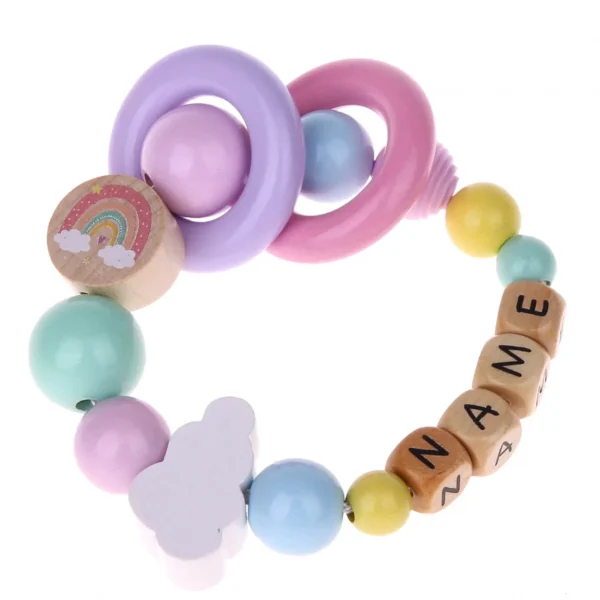 Pink Rainbow Grasping Ring Craft Kit