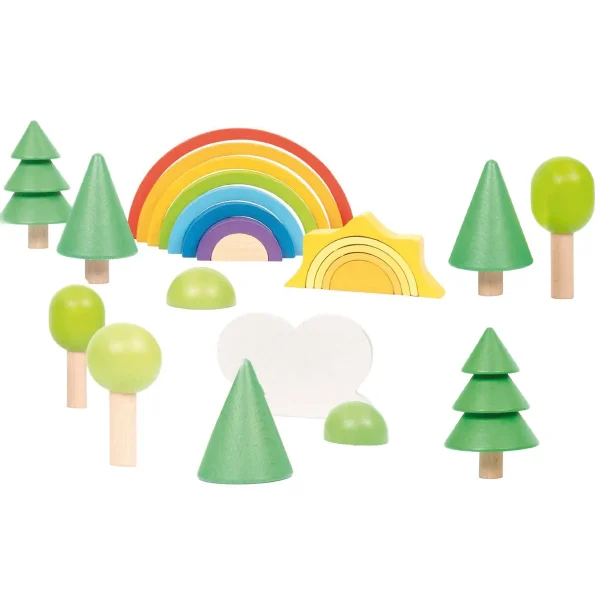 Rainbow Landscape Building Blocks — Eduplay Educational Toy for Nursery