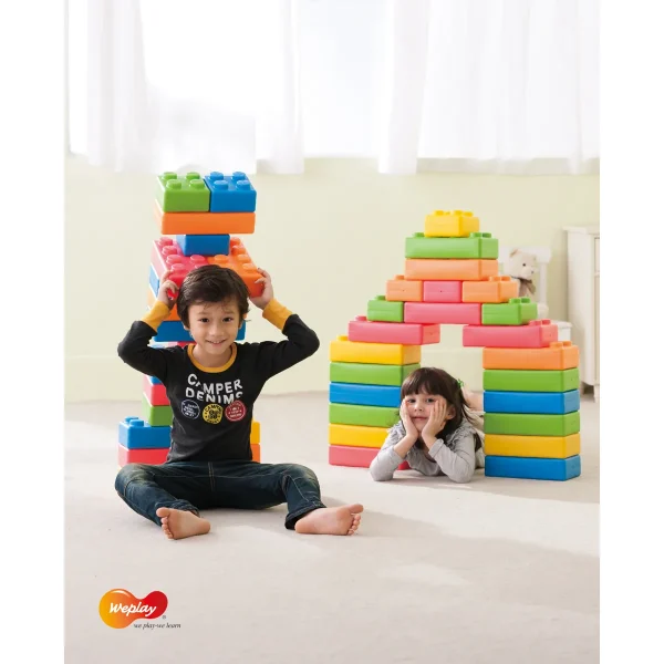 Giant Building Blocks 45-piece — Kiki-Ena Natural Wood Craft Materials