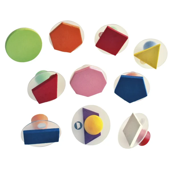 Giant Geo Stamps 10-piece Set — Eduplay educational toy nursery