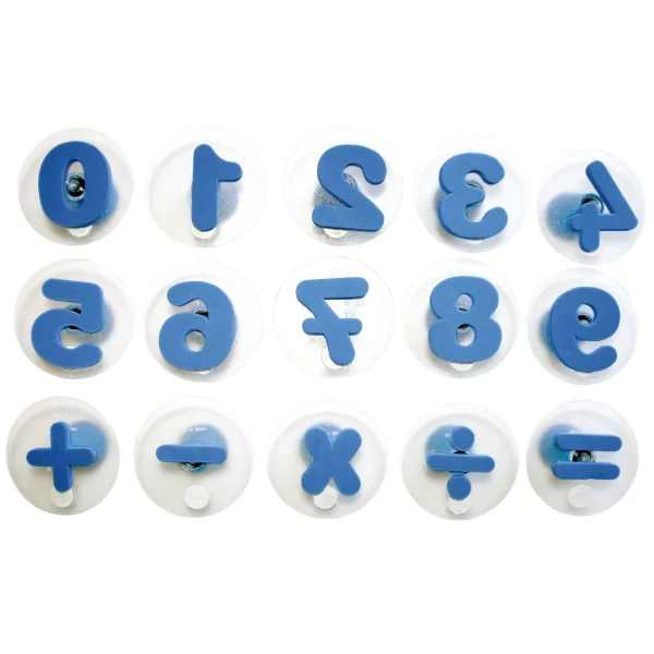 Giant Number Stamps Set of 15 Blue — Eduplay educational toy