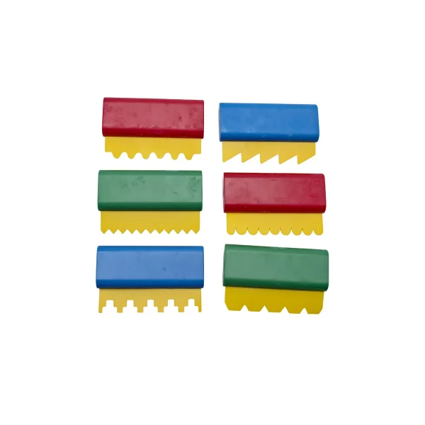 Sand and Paint Combs 6-Piece Set — Eduplay educational toy for nursery