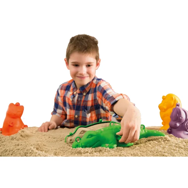 Large outdoor 3D sand mould 4-piece set — Eduplay kindergarten educational play
