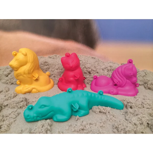 Small indoor 3D sand mould 4-piece set — Eduplay kindergarten educational play