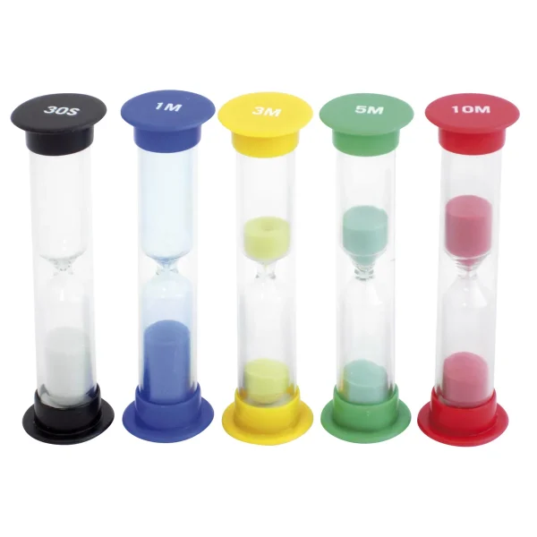 Small Sand Timers 5-Piece Set — Eduplay Educational Toy Kindergarten