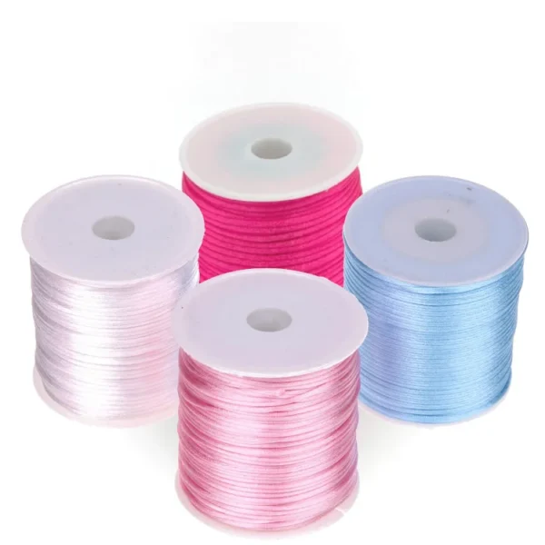 Satin ribbon Ø 1 mm • 1 metre — Kiki-Ena natural wood craft supplies