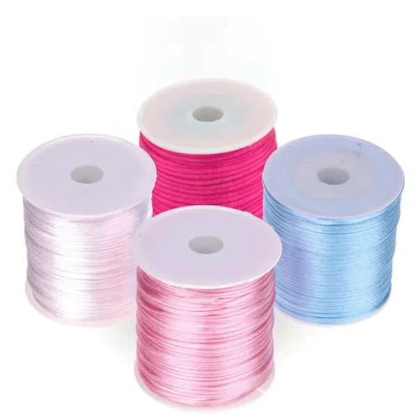 Satin Ribbon ∅1mm • 50 Metre Roll — Kiki-Ena Natural Wood Craft Materials