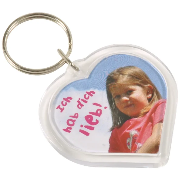 Acrylic Heart Keychain — Eduplay Educational Toy Nursery