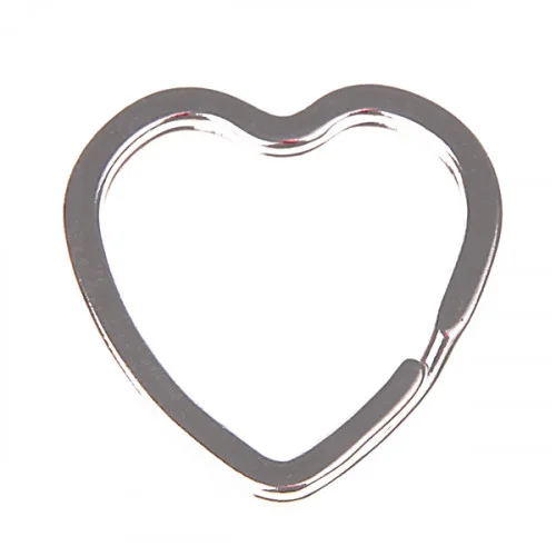 Heart Keyring — Kiki-Ena Craft Materials Natural Wood