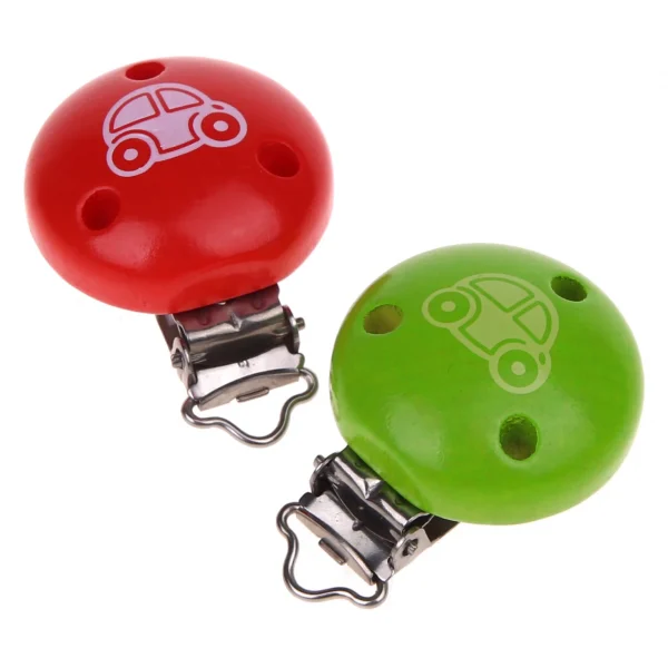 Dummy Clip Car — Kiki-Ena Natural Wood Craft Material