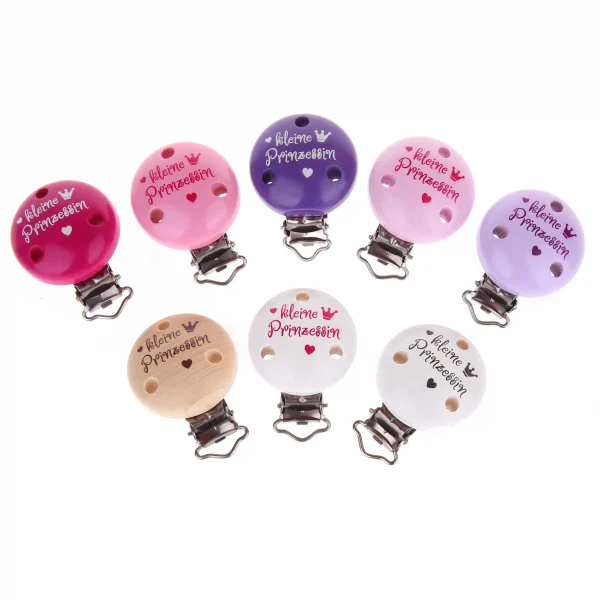 Little Princess Dummy Clip — Kiki-Ena Craft Materials Natural Wood