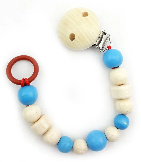 Dummy Chain Light Blue — Millhouse Educational Toys School