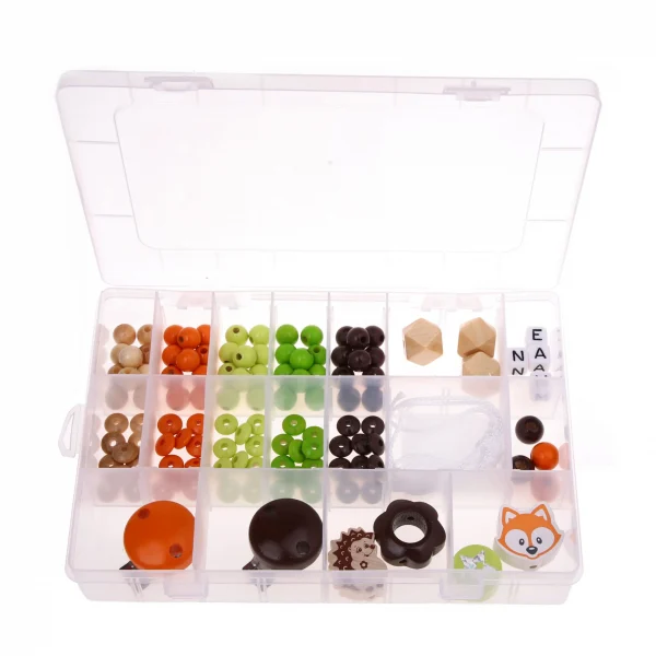Dummy Chain Starter Set Autumn — Kiki-Ena Natural Wood Craft Material