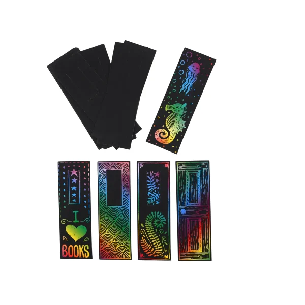 Scratch Art Bookmarks Set of 20 — Eduplay Educational Toy