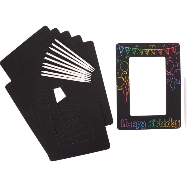Scratch Magic Picture Frame Set of 10 — Eduplay educational toy