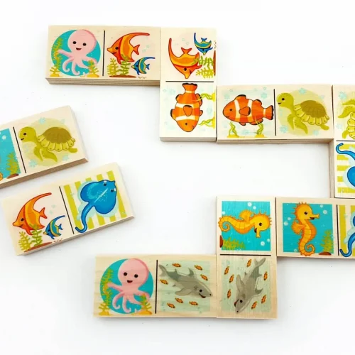 Seahorse Dominoes — Millhouse Educational Toys School