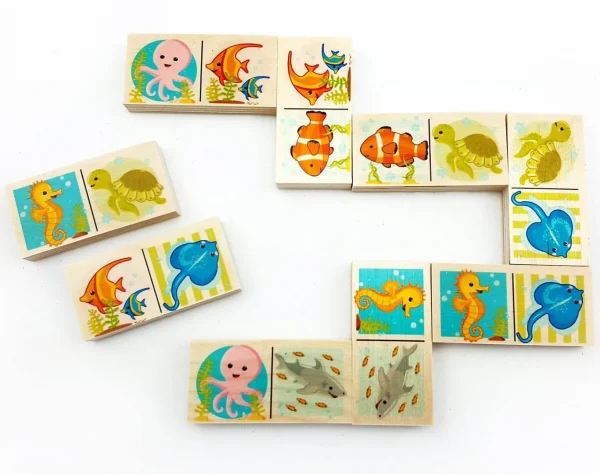 Seahorse Dominoes — Millhouse Educational Toys School