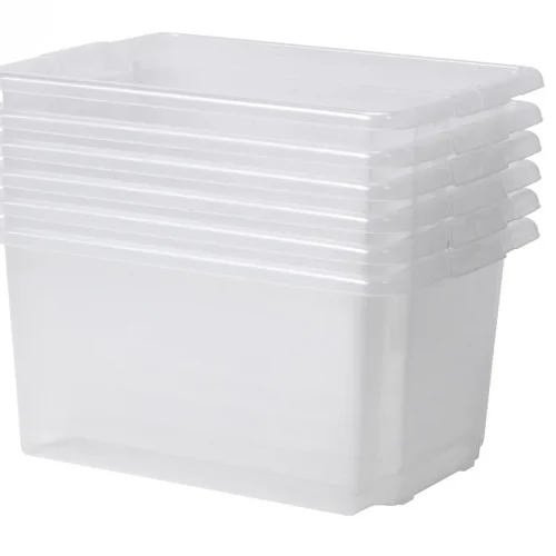 Set of 6 Clear Deep Trays — Millhouse Educational Toys School