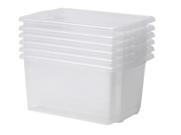 Set of 6 Clear Deep Trays — Millhouse Educational Toys School