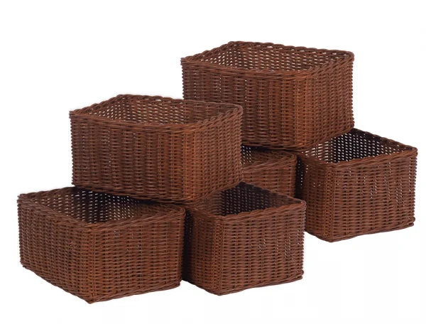 Set of 6 Large, Deep Baskets — Millhouse Educational Toys School