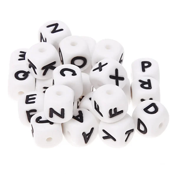 Silicone Letters 10mm — Kiki-Ena Natural Wood Craft Materials