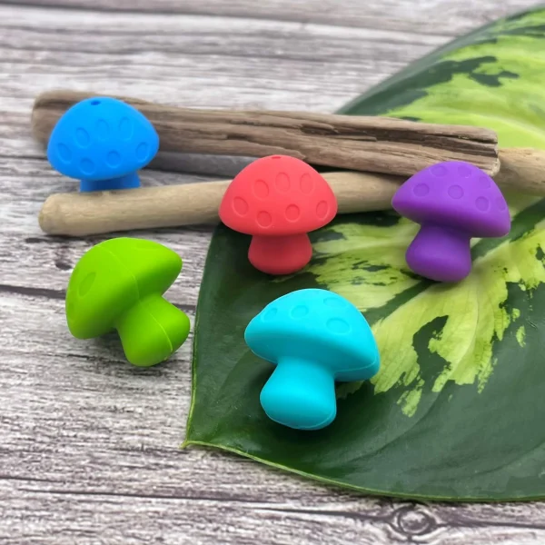 Silicone Mushroom Motif — Kiki-Ena Natural Wood Craft Materials
