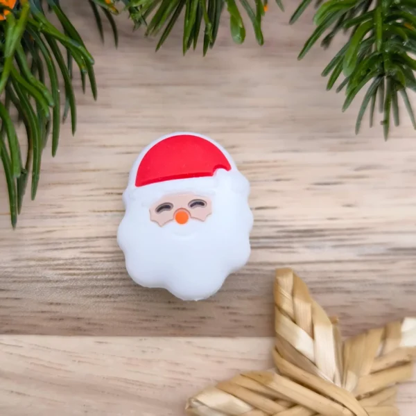 Silicone Motif Father Christmas — Kiki-Ena Craft Material Natural Wood