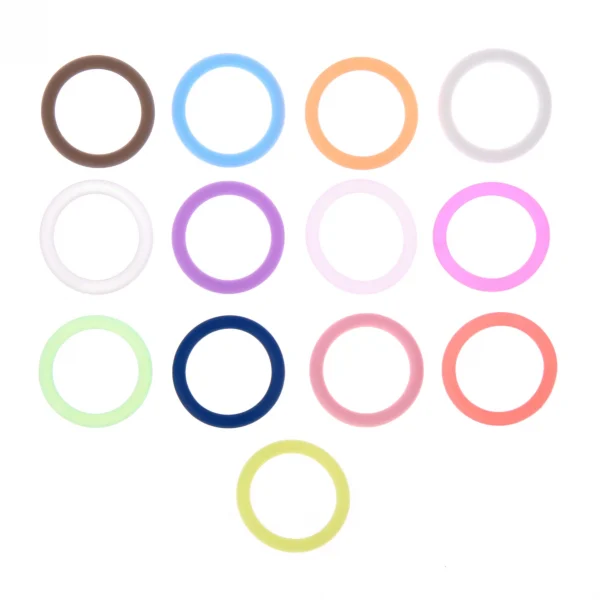 Silicone Ring Mini Ø 28.5 mm — Kiki-Ena Natural Wood Craft Material