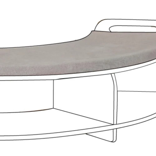 Low Bench Cushion – 90° Open Swing — Millhouse School Learning Toys
