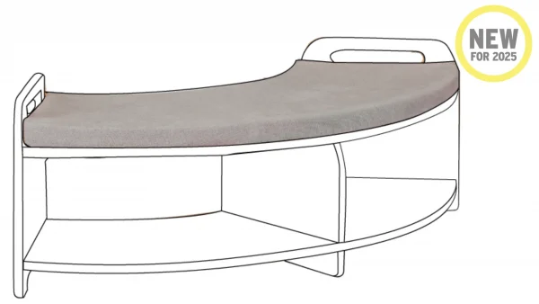 Low Bench Cushion – 90° Open Swing — Millhouse School Learning Toys