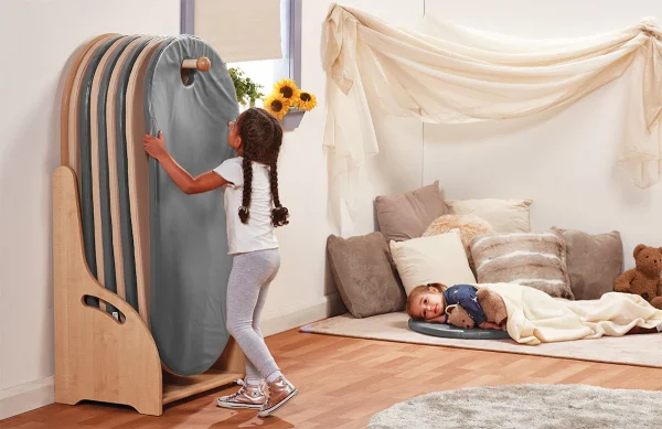 Slumberstore Freestanding Mats in Grey/Cream — Millhouse Learning Toys School