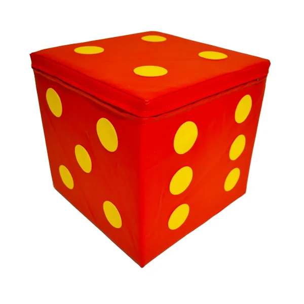 Soft Cube 30 x 30 x 30 cm Red — Eduplay Pedagogical Toys Nursery