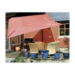 Sun sail 3 x 3 m rust