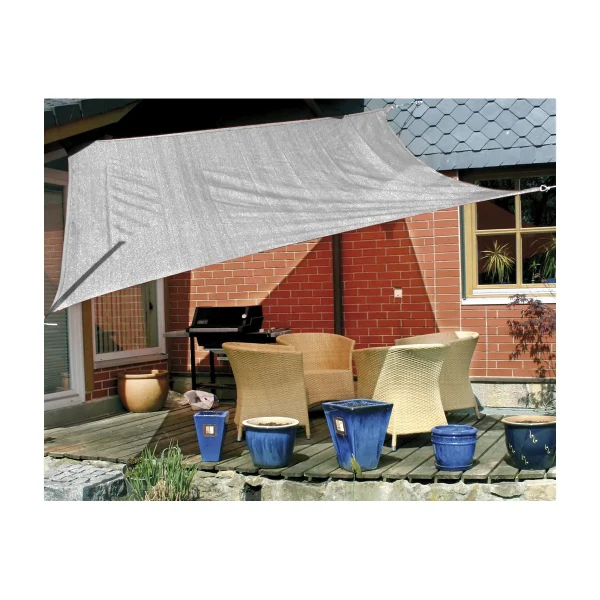 Sun shade 3.6 x 3.6 m grey — Eduplay kindergarten educational play