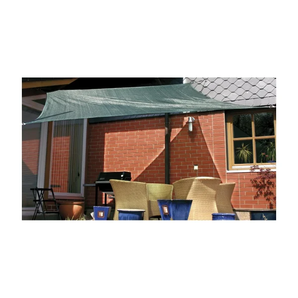 Sun shade 3.6 x 3.6 m green — Eduplay kindergarten educational play