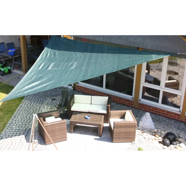 Sun Sail 3.6 x 3.6 x 3.6 m green — Eduplay early years toy