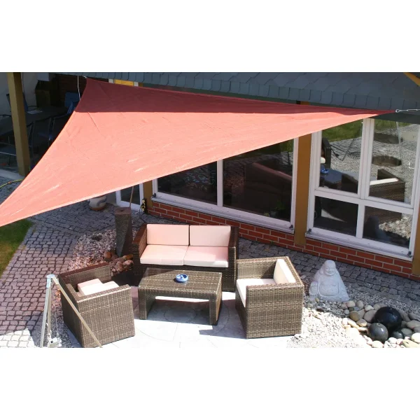 Sun Sail 3.6 x 3.6 x 3.6 m rust — Eduplay early years toy