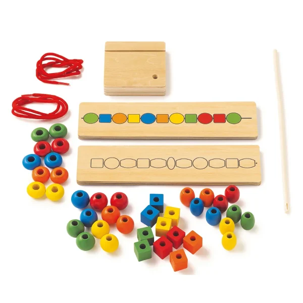 Sort the beads — Eduplay educational toy for nursery