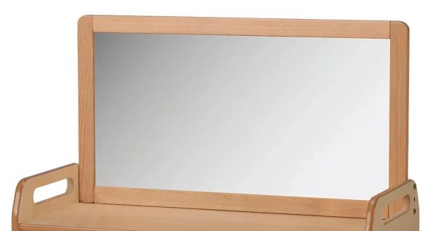 Mirror Top for Low Storage Units — Millhouse Learning Toys School