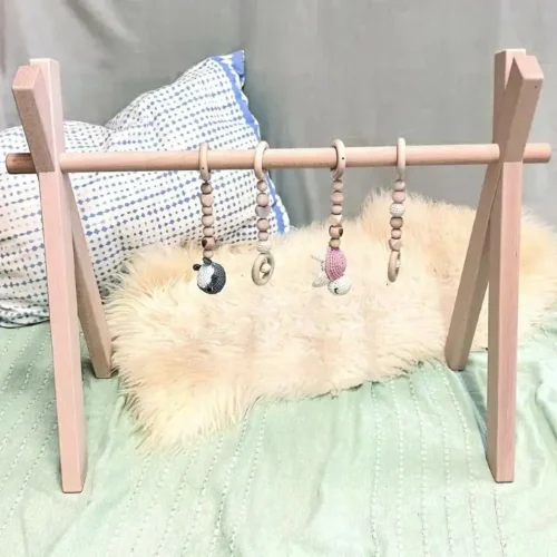 Wooden Play Arch with Craft Set "Crochet Animals" — Millhouse Educational Toys School