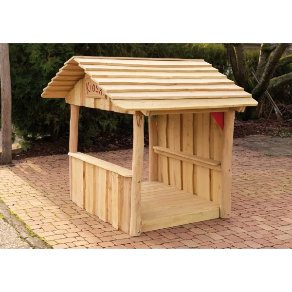 Kiosk Playhouse — Kiki-Ena Natural Wood Craft Materials