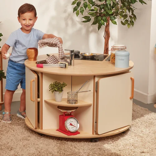 Play Kitchen for Nursery & Kindergarten from 18 months — Millhouse Learning Toys School