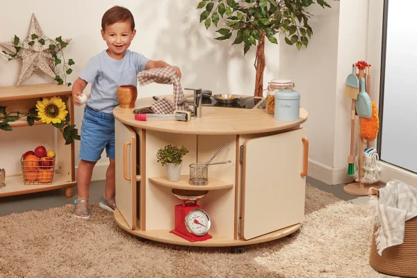 Play Kitchen for Nursery & Kindergarten from 18 months — Millhouse Learning Toys School