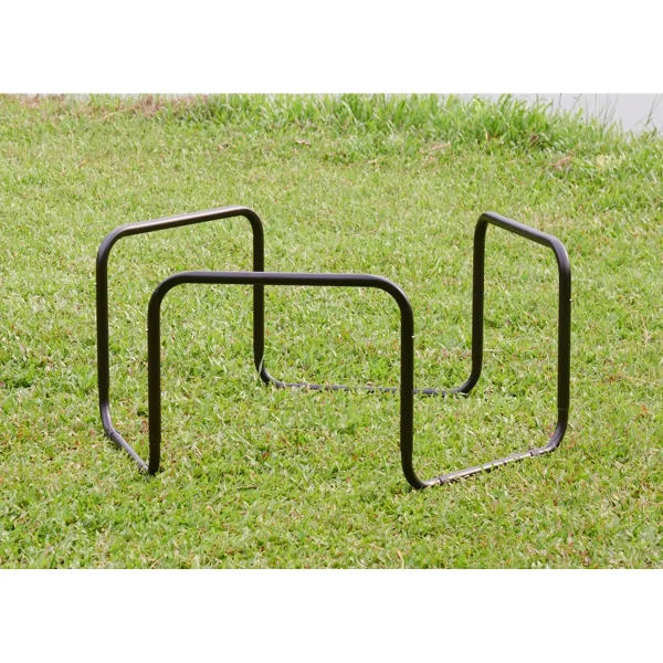 Height-Adjustable Stand for Hexagonal Game Boards — Kiki-Ena Craft Material Natural Wood