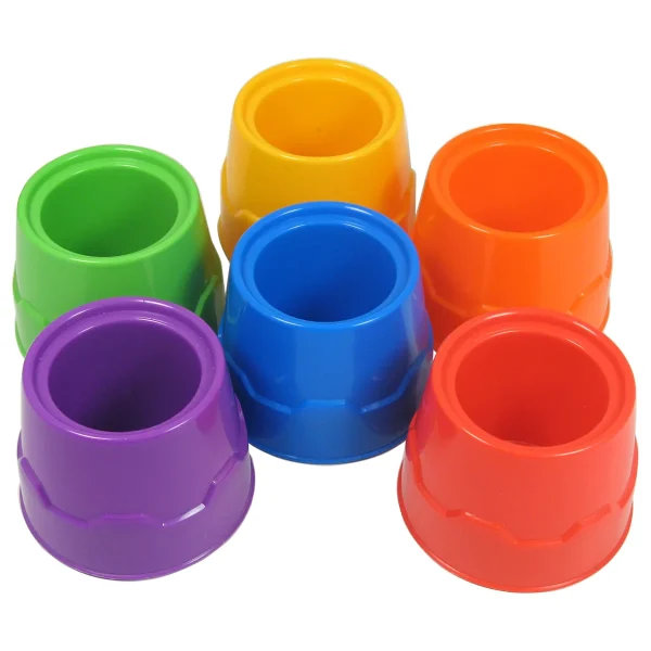 Non-Tip Cups Set of 6 — Eduplay educational toys