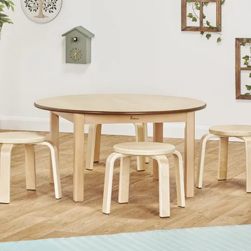 Stackable wooden stool H210mm (4-pack) — Millhouse School Educational Toys