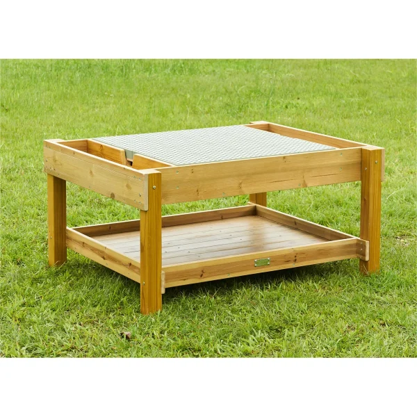 STEM Play Table Outdoor — Kiki-Ena Craft Material Natural Wood