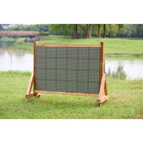 STEM Wall Panel Outdoor Freestanding — Kiki-Ena Craft Material Natural Wood