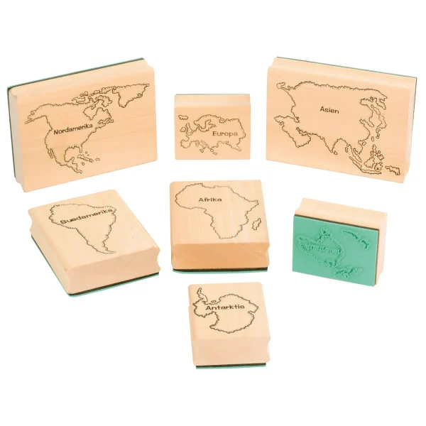 World Map Stamps — Eduplay educational toy nursery