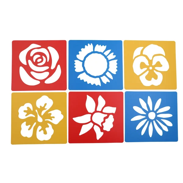 Flower Stencils — Eduplay educational toy for nursery